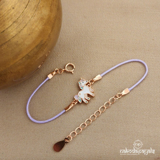 Unicorn Adjustable Kids Bracelet (Ka9337)
