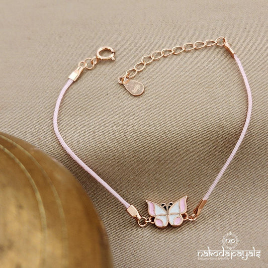 Butterfly Design Adjustable Kids Bracelet (Ka9334)