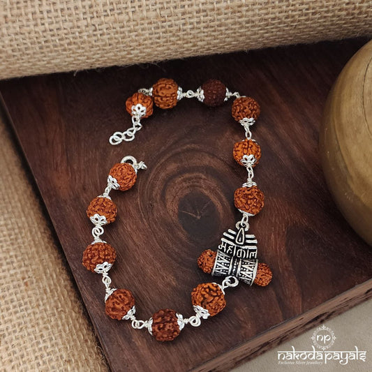 Damru Rudraksha Bracelet (R1604)