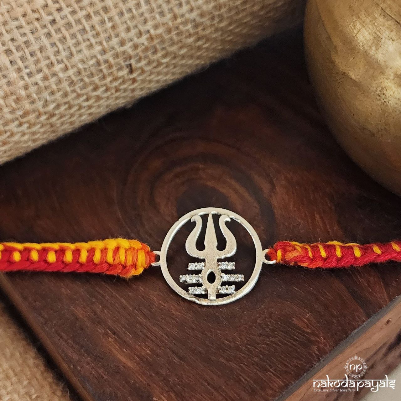 Zircon Trident Rakhi (R1613)