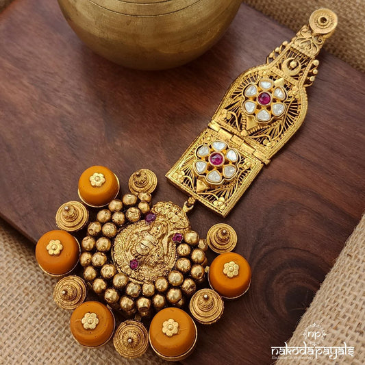 Enormous anagaru Coral Pendant (Gp2032)