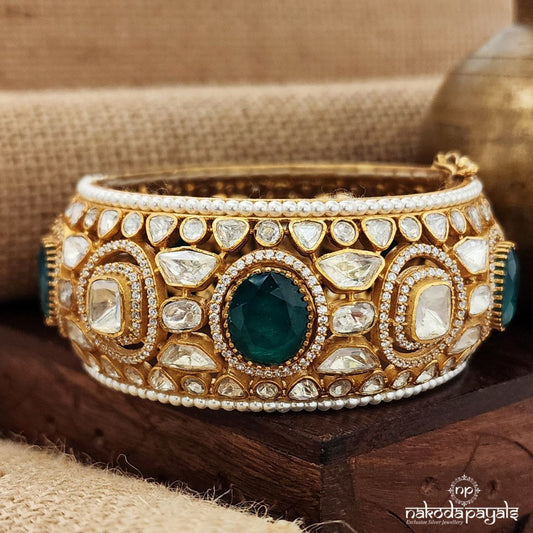 Jadavo Mossanite Screw Kada(Gk3006)