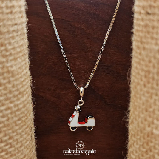 Red And White Scooty Chain (Ka9369)
