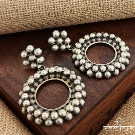 Ball Dotted Circular Chandbali (C3450)