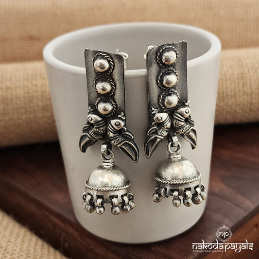 Pakshi Ghungroo Earrings(C3458)