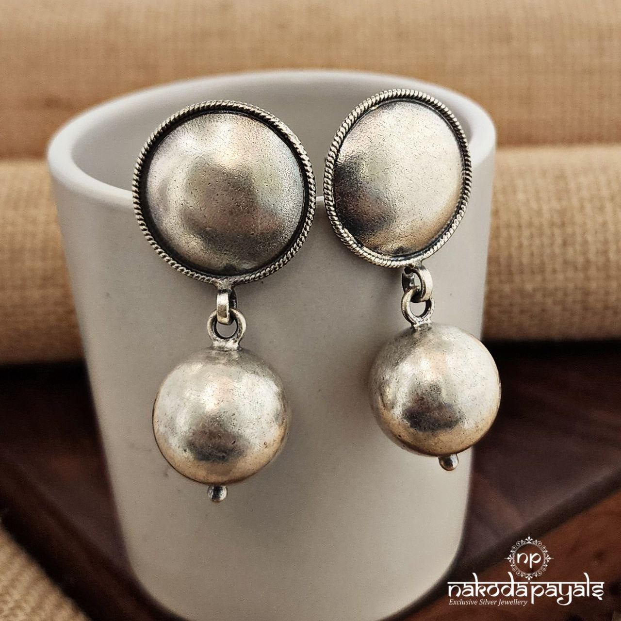 Heritage Globe Drop Chandbali(C3457)