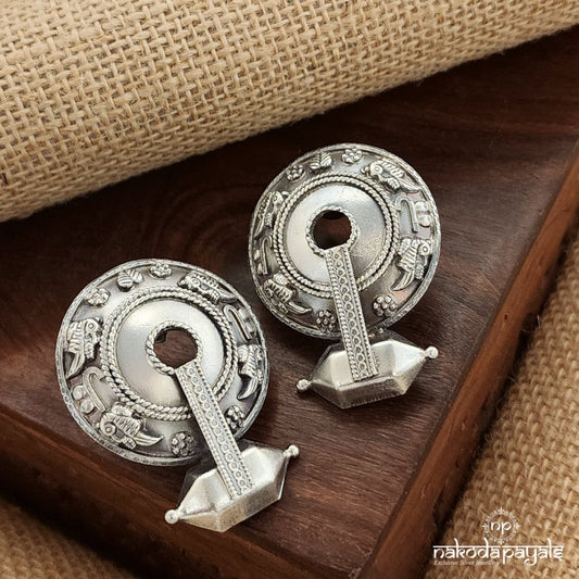 Ancient Architecture Circular Stud(S3512)
