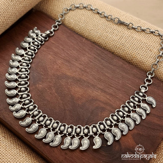 Floral Mango Plair Neckpiece(N10851)