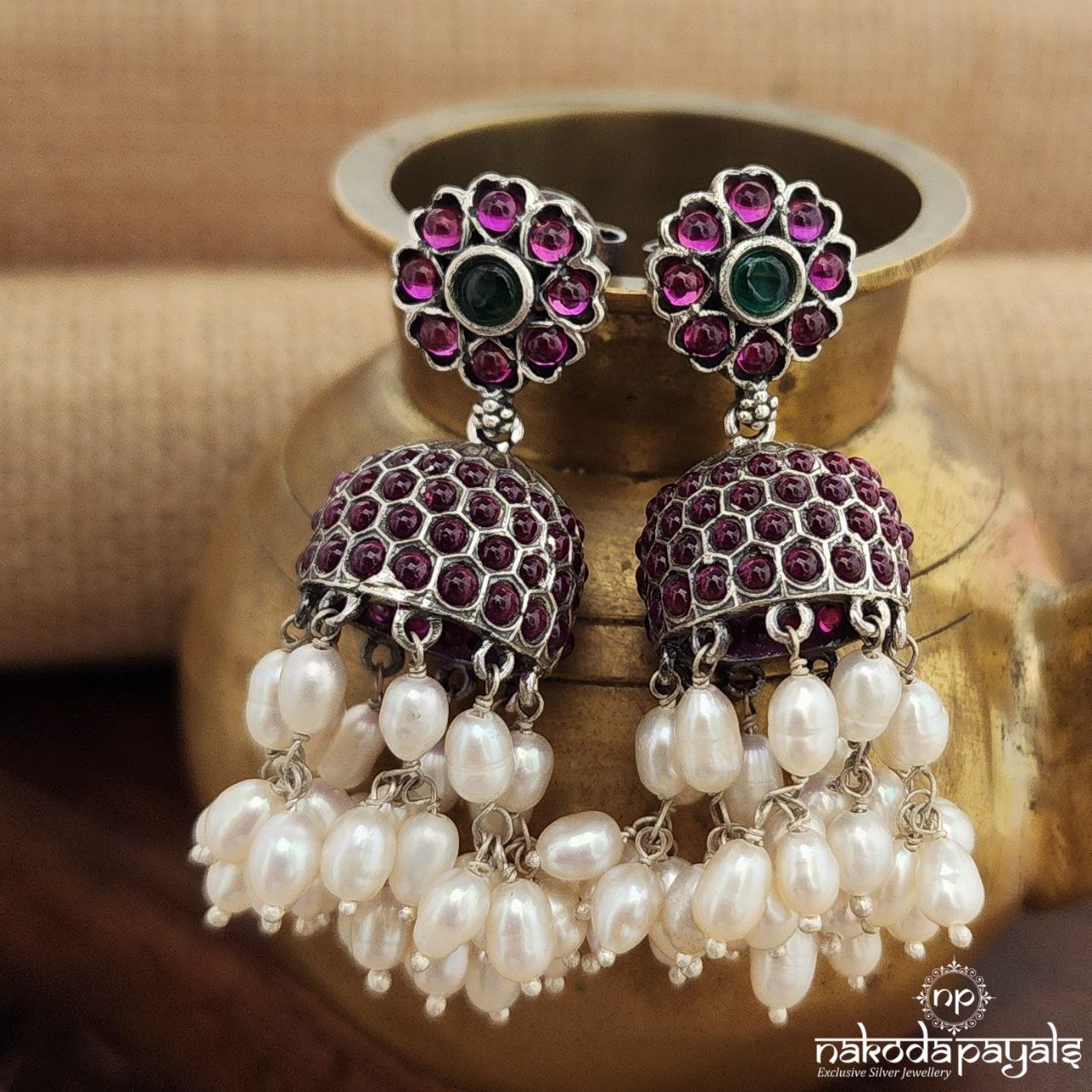Green Dot Jhumka(J1263)