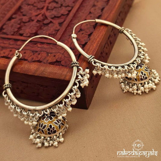 Enameled Bali Jhumka (J1672)