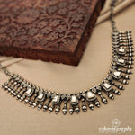 Nine White Stone Neckpiece (N9664)