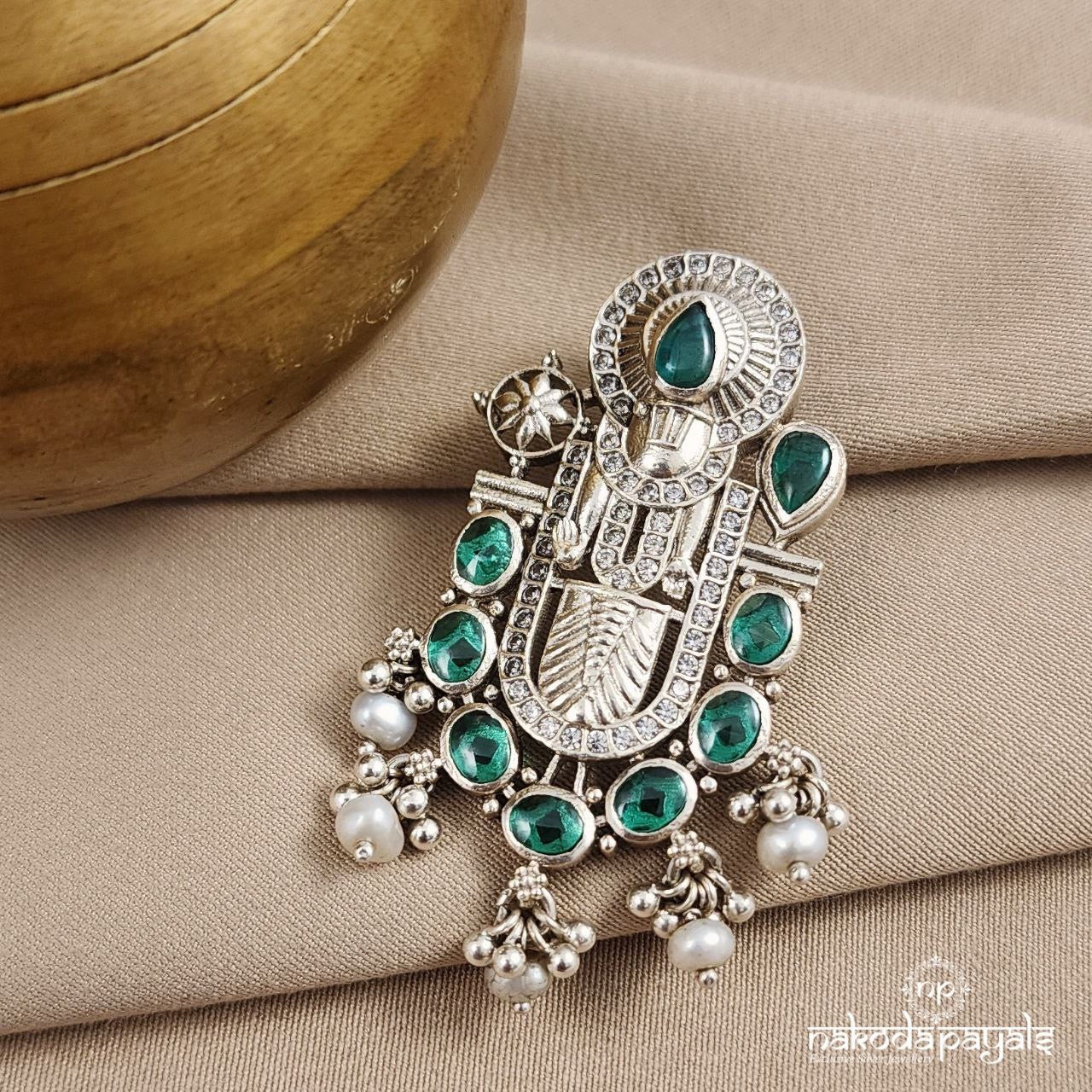 Emerald Green Venkatraman Pendant (P2376)