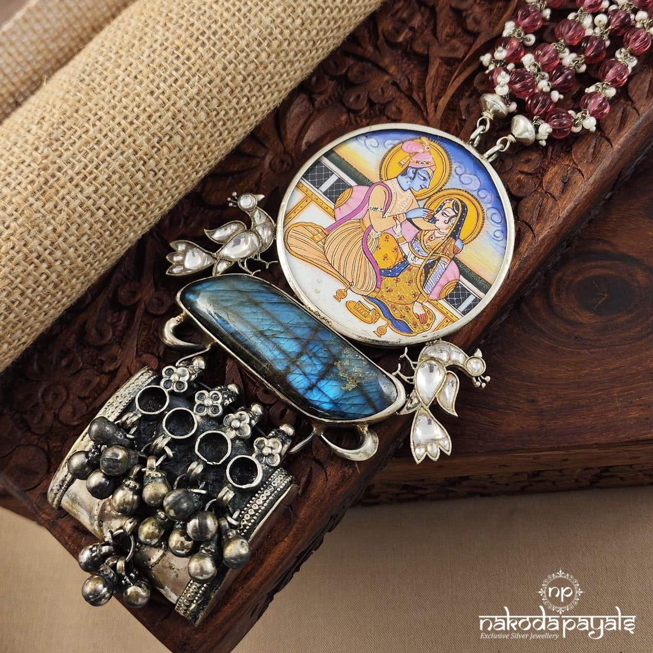 Divine Hand Painted Neckpiece (N10499)