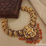 Gorgeous Coral Drops Neckpiece (Gn7224)