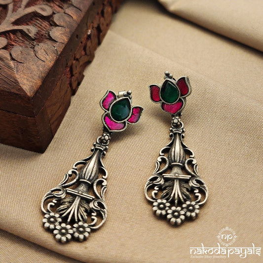 Elegant Floral Chandbali (C7822)