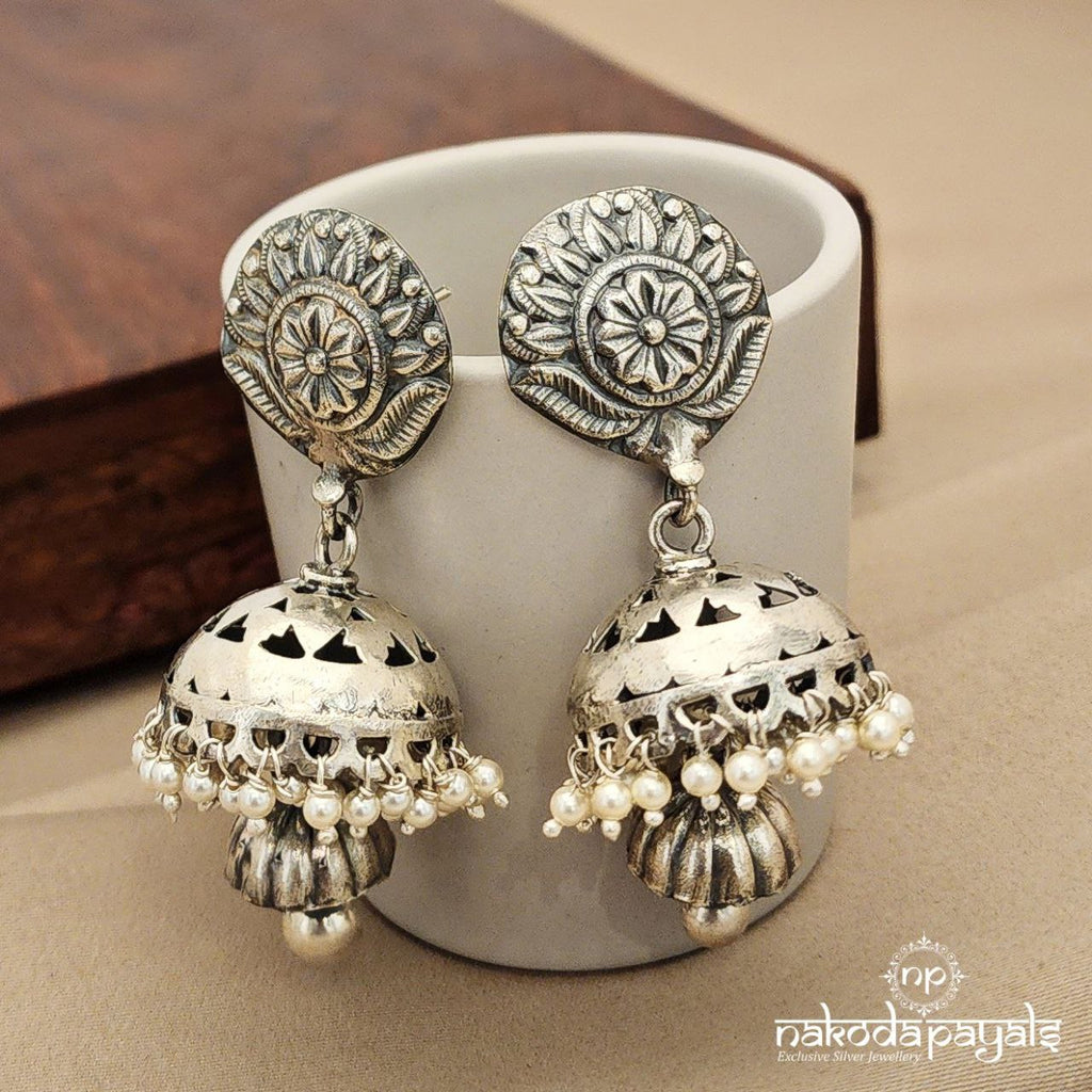 Pearl Drop Jhumka (J7849)