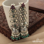 Graceful Green Pearly Jhumka (J7859)