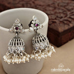 White Elegant Jhumka (J7863)