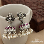 Pink Pearly Jhumka (J7874)