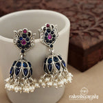 Blue Pearl Jhumka (J7880)