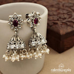 White Pearly Jhumka (J7884)