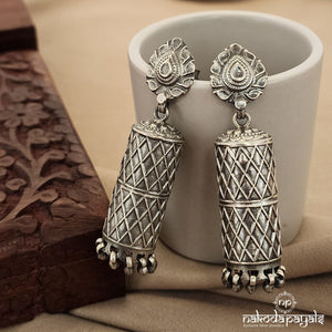 Tribal Leaf Jhumka (J7900)