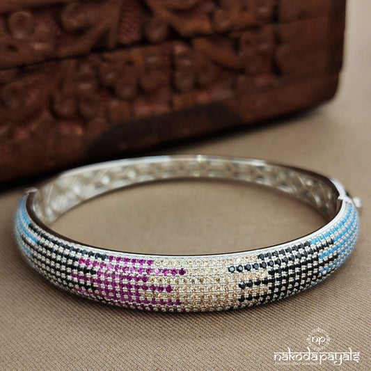 Pretty Multicoloured Openable Kada (K5301)