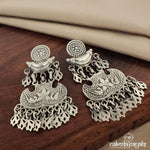 Eye Catching Flower Charms Chandbali (C7915)