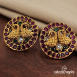 Royal Peacock Studs (Ge7980)