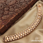 Rosegold CZ Men’s Bracelet (Mc0850)