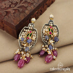 Birdie Pearl Kundan Earrings (Dt1145)