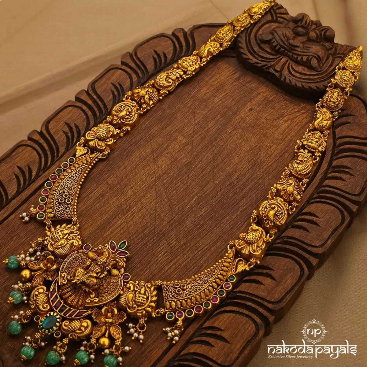 Goddess Lakshmi Neckpiece (Gn10989)