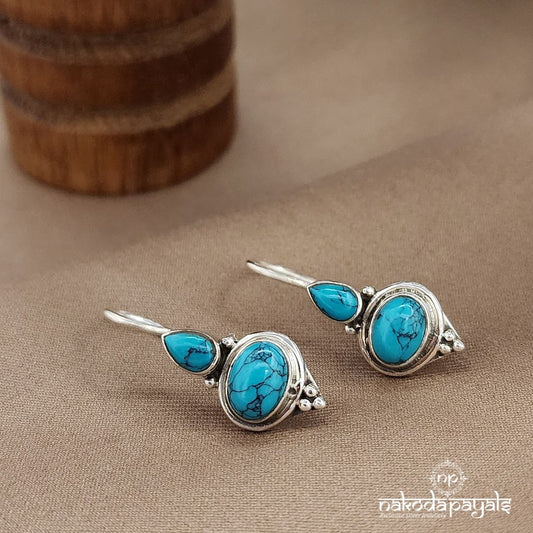 Turquoise Glow Earrings (H2155)