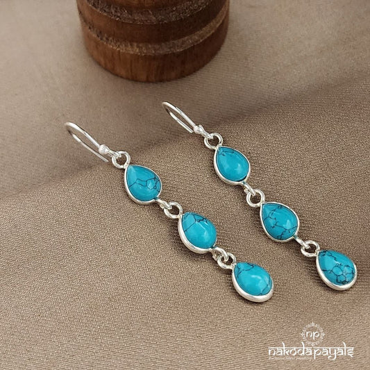 Turquoise Breeze Earrings (H2161)