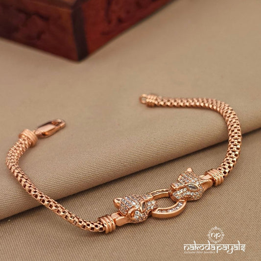 Jaguar Rose Gold Bracelet (St3961)