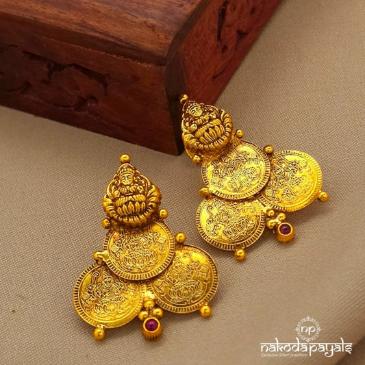 Lakshmi Coined Studs (Ge10571)
