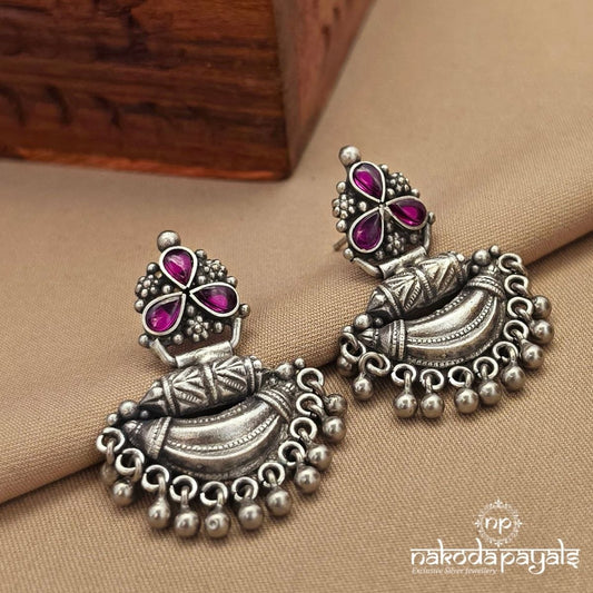 Floral Ball Drops Earrings (C4037)