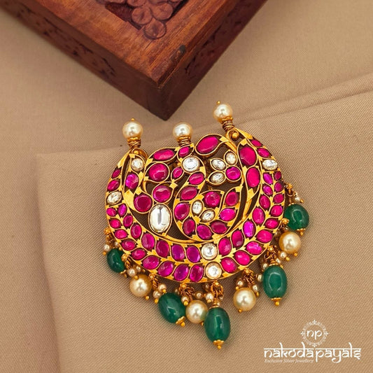 Graceful Peacock Hair Accessory (Ha0119)