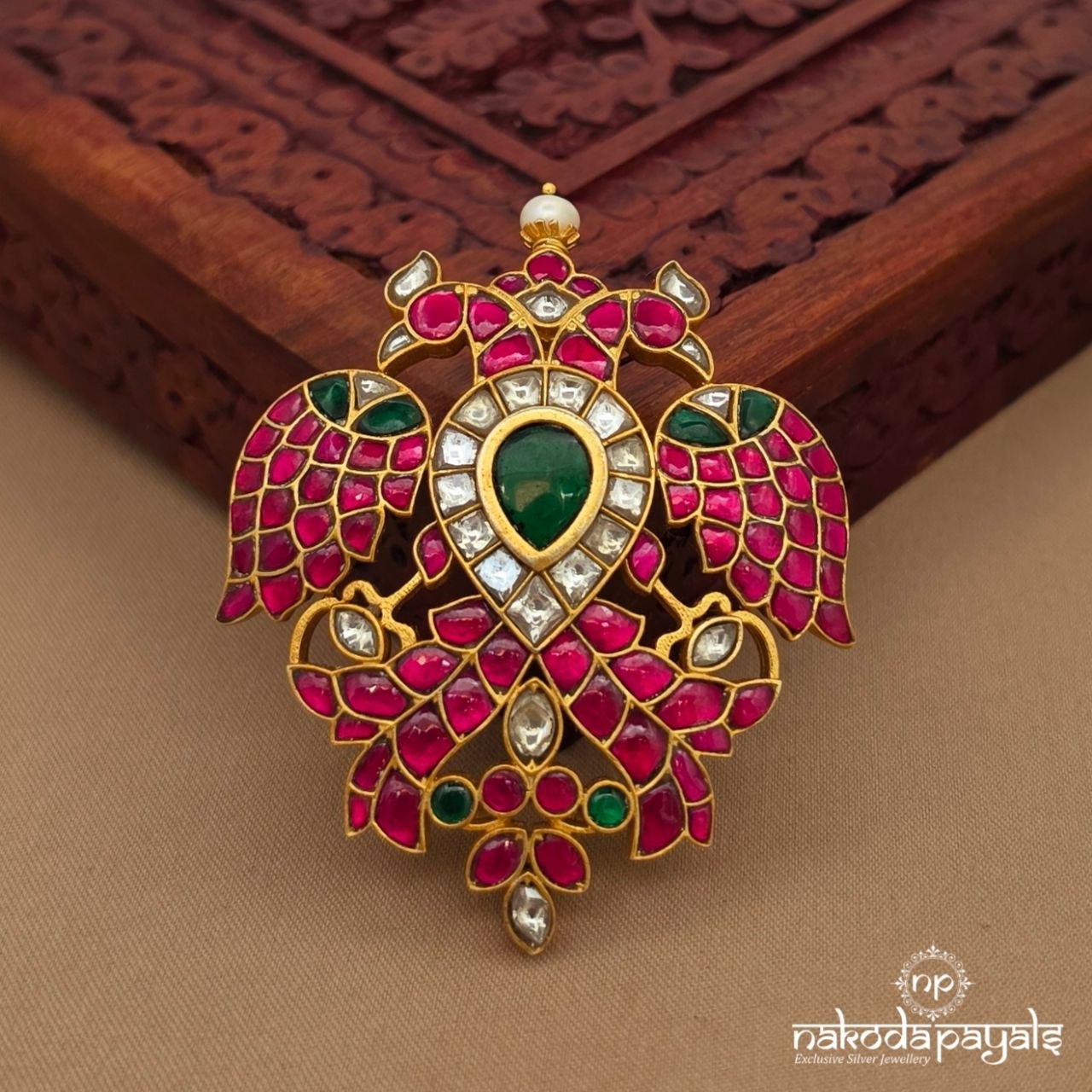 Elegant Gandaberunda Pendant (Gp2314)