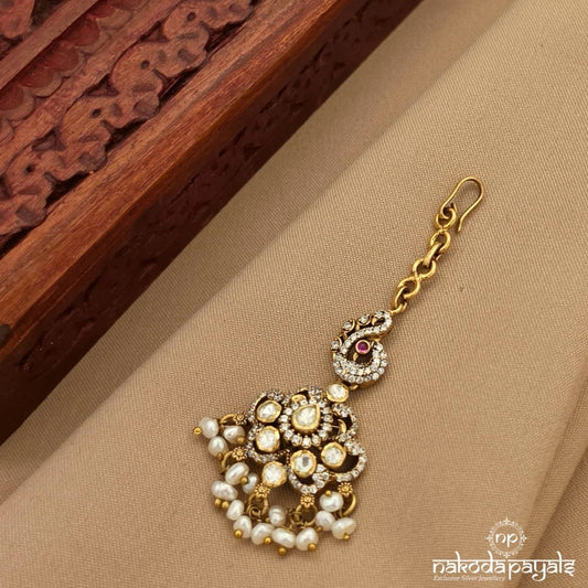 Elegant Moissanite Maang Tika (Gm1189)