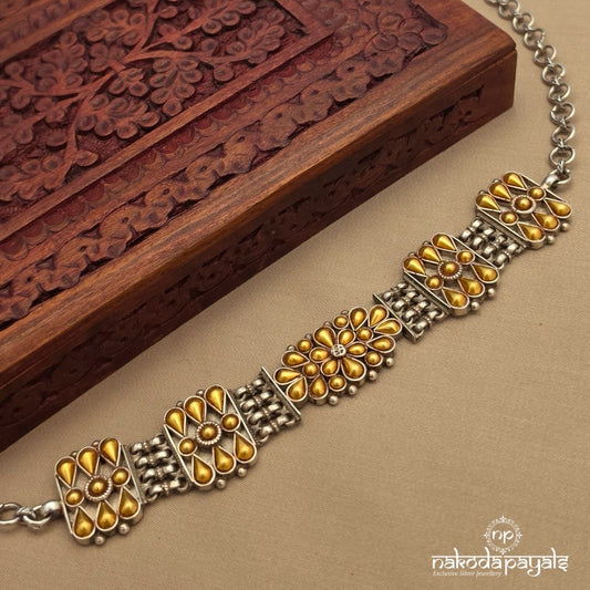 Classic Dual Tone Choker (N11844)