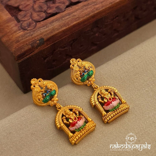 Heritage Lakshmi Earrings (Ge10777)