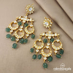 Striking Trio Kundan Chandbali (Ge5483)