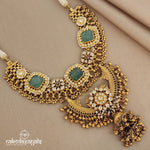 Green Ghungroo Neckpiece (GN5838)