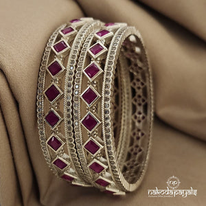 Ruby Bangle Pair (K3942)