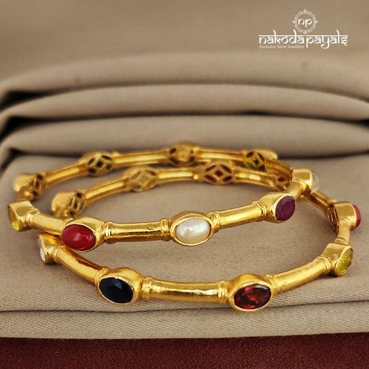 Navarathna Bangle Pair (GK2265)