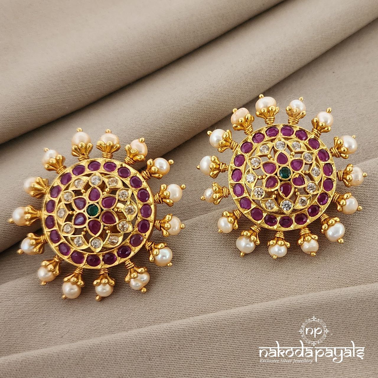 Steering Floral Studs (Ge5631)