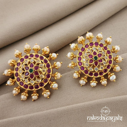 Steering Floral Studs (Ge5631)