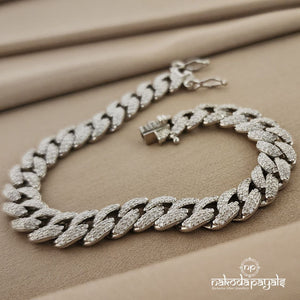 Interlocked CZ Bracelet (MC0649)