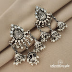 Pearly Triple Jhumka (J4787)